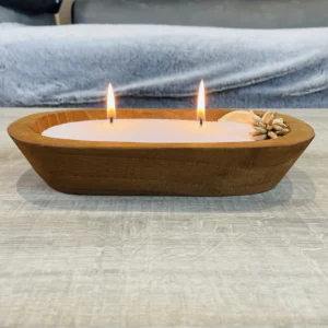 Grand récipient en bois – 25 cm (2)